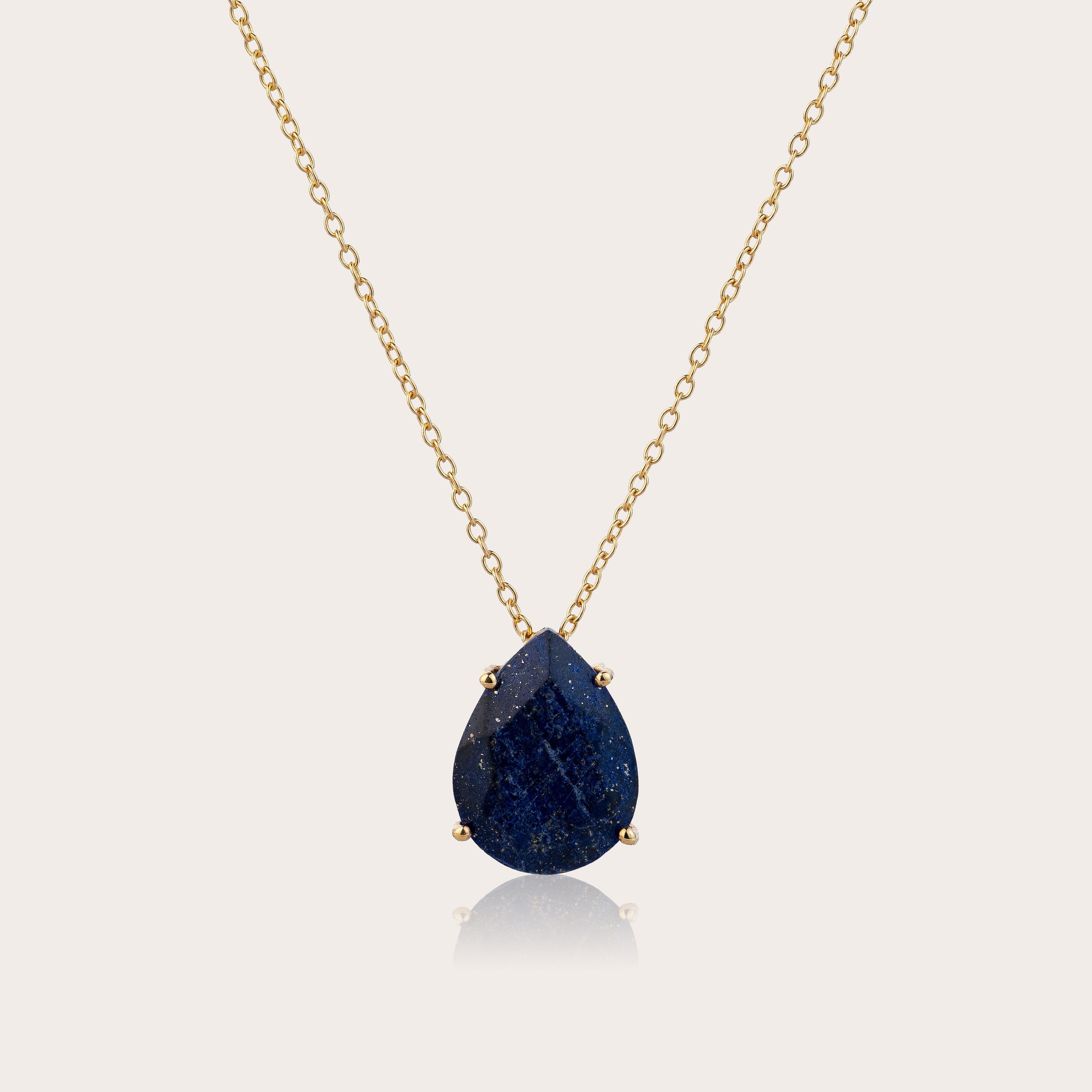 Tears of Aphrodite Necklace with Lapis Lazuli